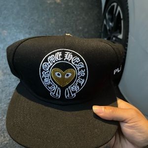 Cdg and chrome hearts collaboration. This hat is limited and I never even worn.